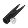 NOLITOY Eyeliner Eyebrow Pencil Sharpener Double Side U-Shaped Slots Aluminum Alloy Lightweight and Portable view 1