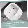 DINHEAROM 1pc Foot Wash Practical Foot Massage Bucket for Home Use Multi-Functional Soaking Basin Lightweight Stable Design No view 3
