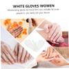 HAPINARY 15pairs Moisturizing Cotton Gloves for Dry Hands Hydrating Hand Care Gloves for Men and Women Overnight Skin Treatment Cotton Design Mid-Thick view 2
