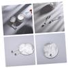 BIUDECO 10pcs Makeup Spatula Transparent Eye Cream Applicators for Skincare Facial Creams Safe Material Smooth Texture Easy to Clean view 3