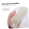 FRCOLOR Soft Nail Brush Dual-sided Fingernail Scrubbing Brush Kit for Cleaning of Toes and Nails Lightweight Travel Material Easy to Use for Home and Travel view 4