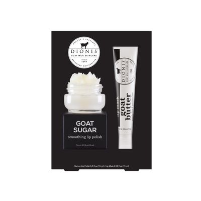 Dionis Goat Milk Sugar Polish & Butter Lip Mask Duo (Pack of 2)