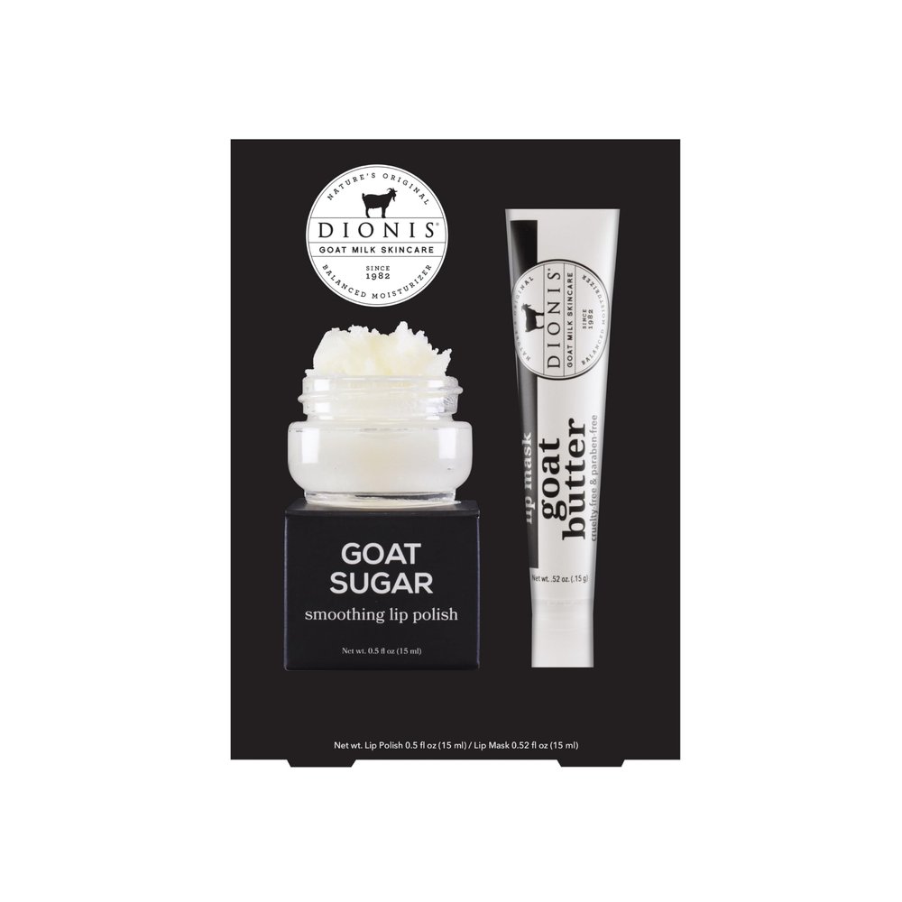Dionis Goat Milk Sugar Polish & Butter Lip Mask Duo (Pack of 2)