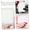 BIUDECO 2rolls Pads for Makeup Removal Nail Wipes Per Manicure Unloading Towels Lint Nail Supplies view 3