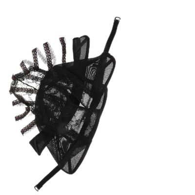 2pcs Black U Shaped Net Wig Caps for Wig Making Halloween Season