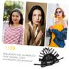 2pcs Black U Shaped Net Wig Caps for Wig Making Halloween Season view 4