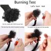 0.8cm 14 Inch Human Hair Dreadlock Extensions 30 Strands Loc Extensions Real Human Hair Natural Black for Women Men Kids Full Handmade Permanent Human Hair Locs Can Be Dyed and Bleached view 4