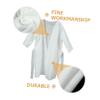 WHAMVOX 2pcs Disposable Cotton Bathrobe for Travel Spa Thick Portable Shower Wear Comfortable Bathing Clothing for Men and Women view 2