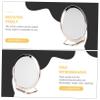 BIUDECO Folding Makeup Mirror Lights Double-Sided Magnifying Mirror Stylish for Home Office Random Color view 4