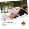 BIUDECO 1set Portable Mask Making Bowl Brush Skin Care Includes Mixing Bowl Spatula and Brush for Home Use and Travel view 3