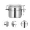 Stainless Steel Eyelash Glue Container Sealed Storage Jar view 4