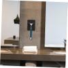 Healeved 4pcs Storage Holder Wall-mounted Shaver Stand for Bathroom Material Space-saving Design Easy Installation Tidy Shower Hooks for Safety and Sundries view 2