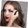 Baluue 5pcs Scalloped Lash Brush Eyebrow Brush Eyelash Extension Fan Mascara Fan Shaped Eye Shadow Applicator Sticks Lash Applicator Tool Makeup view 4