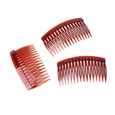 Baluue 20pcs Plastic Bangs Combs Teasing Comb for Women Girls Minimalist Hair Accessory Hair Clips for Thin Elegant Bang for Women Random Color