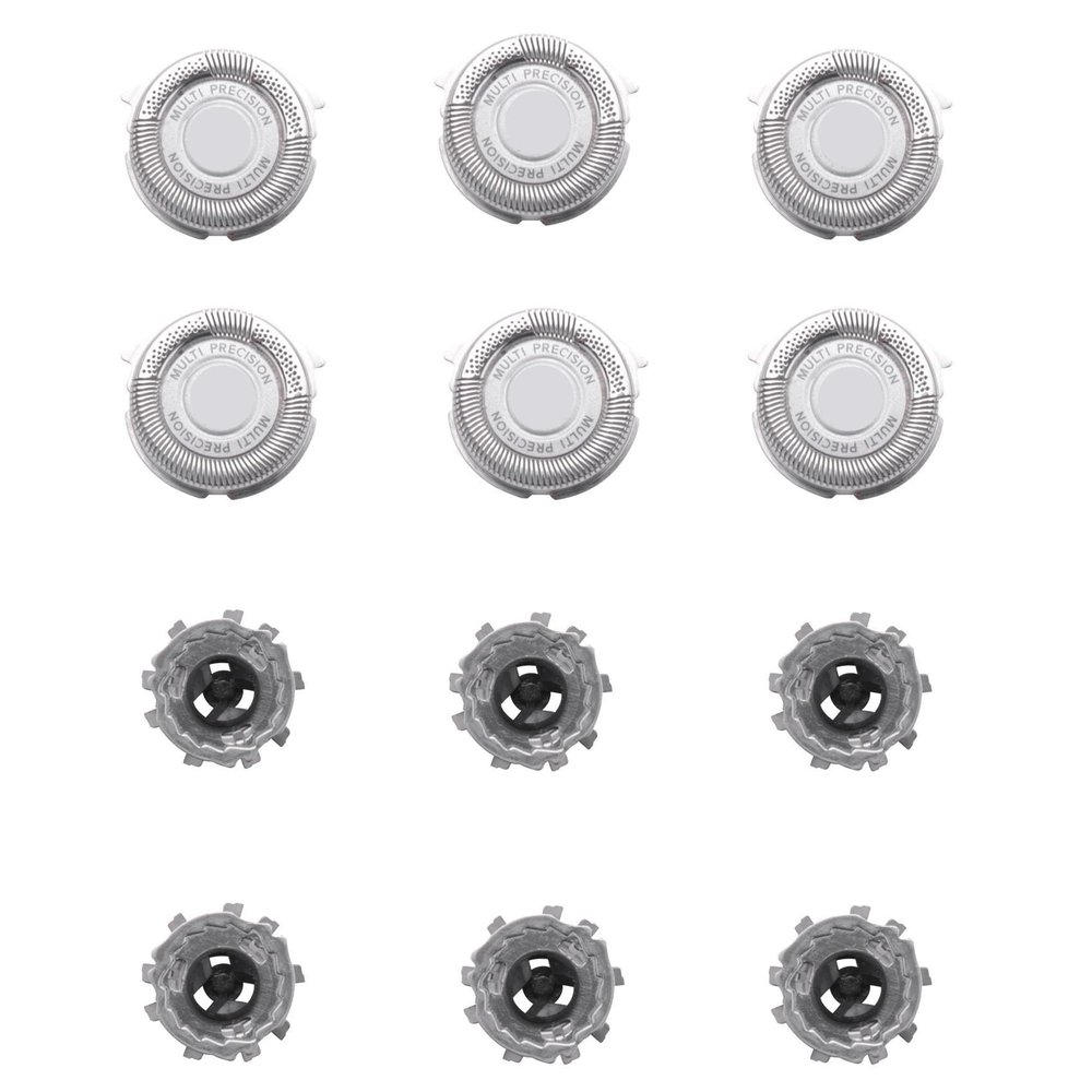 6Pcs SH50/52 Replacement Heads Compatible for Philips Norelco 5000 Series Electric Shavers,S5370,S5660,S5590,S5290 Blades Heads