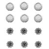 6Pcs SH50/52 Replacement Heads Compatible for Philips Norelco 5000 Series Electric Shavers,S5370,S5660,S5590,S5290 Blades Heads view 1
