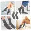 FOYTOKI Comfortable Gel Socks for Feet Care Kit Reusable Foot Mask Socks for Women Men Moisturizing Spa view 4