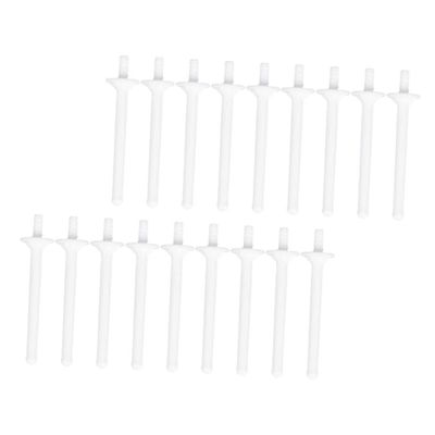 Healeved 50pcs Nose Hair Removal Wax Sticks Hair Wax Applicator Sticks for Nostril Cleaning