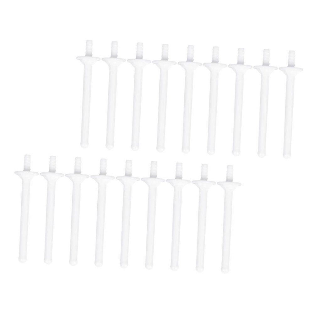 Healeved 50pcs Nose Hair Removal Wax Sticks Hair Wax Applicator Sticks for Nostril Cleaning