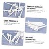 Healeved 50pcs Nose Hair Removal Wax Sticks Hair Wax Applicator Sticks for Nostril Cleaning view 3
