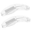 FRCOLOR 2pcs Eyebrow Brush Lash Separator Tool Wide Tooth Comb Curly Hair Makeup Tool for Lashes Brows view 1