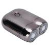 Mini Shaver Portable Electric Shavers for Men, Electric Mini Portable USB Rechargeable Beard Trimmer Small Size One Button Use Pocket Foil Razors for Home, Car, Travel view 2