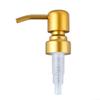 EoxinDm Soap Dispenser Lids,soap Dispenser Pump, Soap Dispenser for Kitchen Sink, Stainless Steel Pump Head Push Type Lotion Pump Head 28/400 Thread Press Head(Gold) view 1