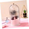 Alipis 360degree Rotatable Makeup Brush Organizer Box Cosmetic Brush Storage Container Home Storage view 3