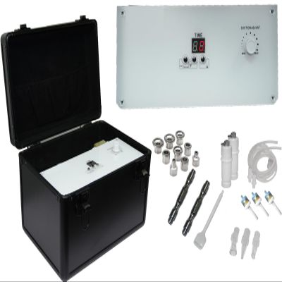 Portable Professional 3-in-1 Facial Machine, Microdermabrasion Multifunction Spa Equipment with Blackhead Vacuum Extractor and Spray