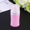 SKISUNO Travel Bottles Labels Set 3pcs Silicone Refillable Travel Containers for Lotion (blue/white/pink) view 4
