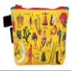 The Unemployed Philosophers Guild Lotera Bag - With Iconic Illustrations, 9" Canvas Zipper Pouch for Pencils, Tools, Cosmetics, Toiletries and More view 1