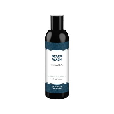 Detroit Grooming Co. Beard Wash  Deep Cleansing & Hydrating Beard Shampoo with Aloe Vera & Essential Oils - 8oz (Ironwood)
