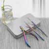 AFPSDLFJDLS Cuticle Scissors 3p Stainless Steel Nail Push Fingernail Pick Clippers Remove Professioal Pedicure Tools view 2