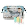 EtherSpher Art Elephant Vintage Bathtub Makeup Bags Lightweight Hanging Travel Toiletry Bag Change Purse for Travel Accessories view 1