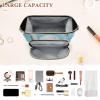 EtherSpher Art Elephant Vintage Bathtub Makeup Bags Lightweight Hanging Travel Toiletry Bag Change Purse for Travel Accessories view 4