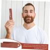 Healeved Hair Comb Wooden Mustache Comb Portable Pocket Beard Comb for Men Ergonomic Design Easy Operation view 4