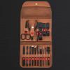 AFPSDLFJDLS Nail Clippers Suit 16Pieces Nail Clippers Nail Scissors Fold Bag-Beauty Manicure Nail File Tool(E) view 2