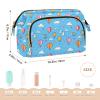 EtherSpher Blue Sky Hot Air Balloon Cosmetics Bag Portable Hanging Cosmetic Bag Jewelry for Travel Kit view 2
