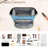EtherSpher Blue Sky Hot Air Balloon Cosmetics Bag Portable Hanging Cosmetic Bag Jewelry for Travel Kit view 4
