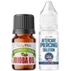 BodyJ4You Piercing Aftercare Kit - 100% USDA Organic Jojoba Oil & Saline Solution - Natural Keloid Bump Removal & Skin Moisturizer - Ear Gauges, Tragus, Nose, Septum, Lip, Navel, Belly Button view 1
