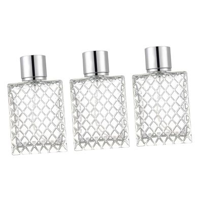 NOLITOY 3pcs 100ml Glass Spray Perfume Bottles with Caps