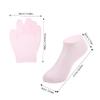 HAPINARY 2pairs Moisturizing Gel Gloves and Socks Set for Softening Dry Skin Infused Hand and Foot Care Reusable for Home Office Travel view 2