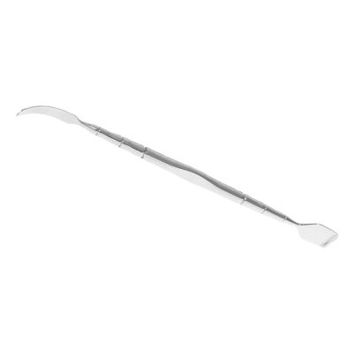 FRCOLOR Facial Shovel Stainless Steel Remover Tool Face Cleansing Spatula Pimple Tool Skin Scrubber for Home Travel