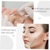 FRCOLOR Facial Shovel Stainless Steel Remover Tool Face Cleansing Spatula Pimple Tool Skin Scrubber for Home Travel view 3