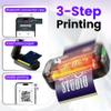 Ponek Tattoo Stencil Printer, Mini Thermal Tattoo Printer Machine with 30pcs Transfer Paper, Bluetooth Stencil Printe for Temporary Tattoos, Artists & Beginners, Compatible with Smartphone & Tablet view 3
