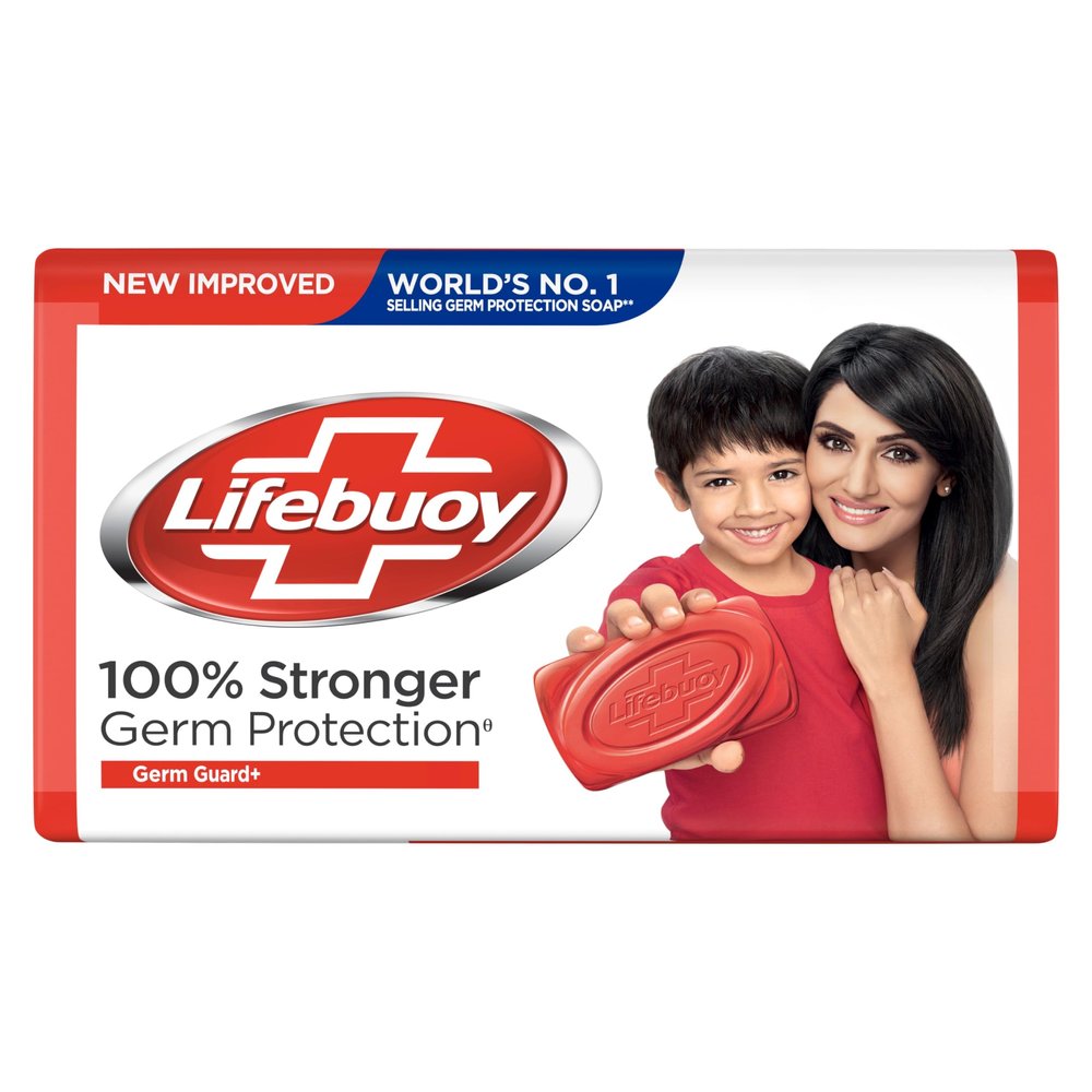 Life-buoy Total 10 Germ Guard Soap Bar, 75g, Pack of 4