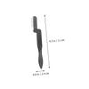 FRCOLOR 6pcs Folding Eyelash and Eyebrow Comb Stainless Steel Portable Grooming Tools for Eyelash Extensions and Eyebrow Shaping Easy to view 2