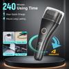 Callus Remover for Feet, 3 Speed Electric Foot Scrubber with Larger Grinder&LCD Display, Wet&Dry Using Foot File Professional Pedicure Tools, Foot SPA to Remove Callus Cracked&Hard Dead Skin (Black) view 4