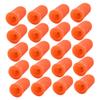 FRCOLOR 20pcs Eyelash Bottle Needle Caps -blocking Tips for Precision Application Compatible Eyelash Extension Bottles Safe and Material Prevents Clogging view 1
