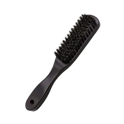 FRCOLOR Beard Comb and Brush Set 2-Piece Grooming Tool for Men Natural Bristle Hairdressing Comb for Beard Cleaning and Styling for Daily Use and Travel